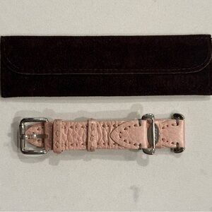 Fendi Selleria Watch Band Strap 18 mm Blush